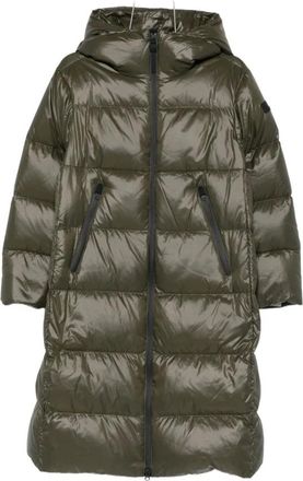 Peuterey Green Classic Hooded Puffer Jacket