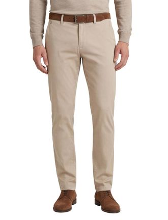 Gardeur Pantalon Tonic beige katoen chino