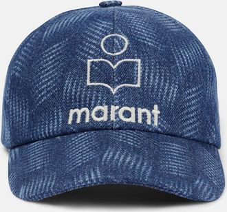 Isabel Marant Tyron denim baseball cap
