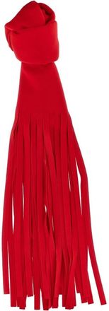 Sportmax Bufanda con flecos - Accessories - Mujer - Rojo - ONE SIZE