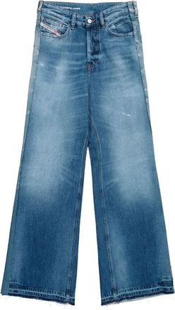 Prototypes graphic-print jeans - unisex - Cotton/Elastane - M - Blue