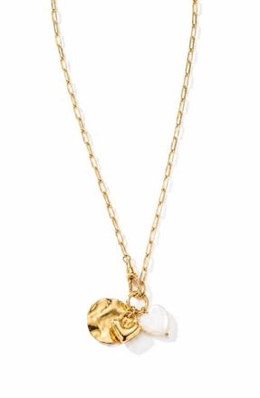 Argento Vivo Charm Necklace in Gold at Nordstrom