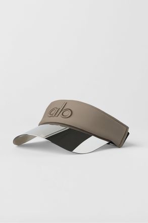 Alo | Airlift Solar Visor Hat in Gravel