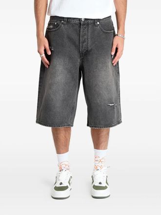 A Bathing Ape STA denim shorts - Black