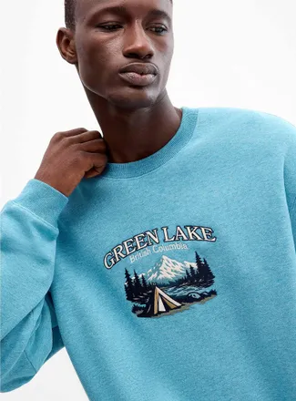 Le 31 Mens Canadian destinations sweatshirt Comfort fit