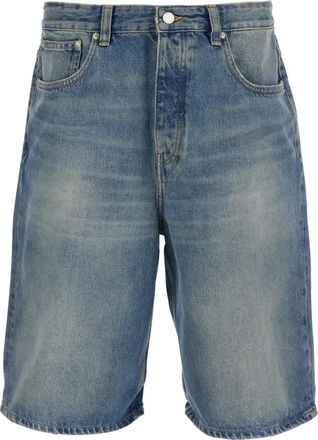 Won Hundred Five-pocket Bermuda - Heren - Denim shorts - Blauw - W31 - Katoen - Korte Broeken