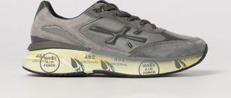 Premiata Sneakers Moerun in pelle e mesh con logo laterale