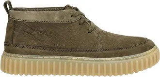 Clarks Torhill Lace Hi - Heren - Schoenen - Groen - Maat: 44 1/2 EU