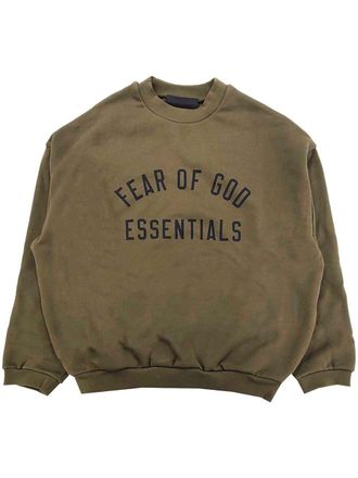 Fear of God logo-print sweatshirt - Green