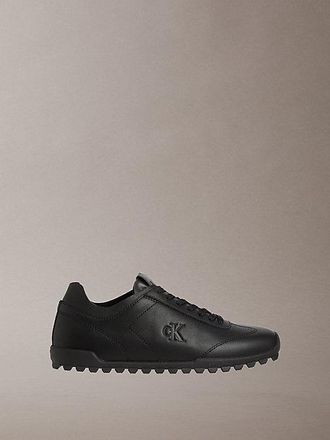 Calvin Klein Zapatillas De Running De Piel De Perfil Bajo