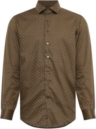 Etro Formal Shirts - Heren - Zakelijke Overhemden - Groen - 2XL - Overhemden