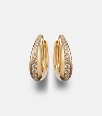 Ananya Chakra Icon 18kt gold earrings with diamonds