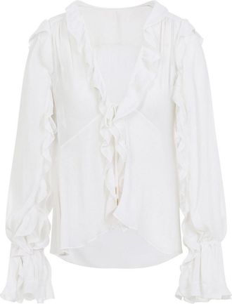 Alberta Ferretti Creponne Shirt
