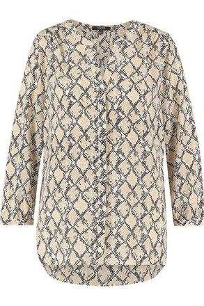 NYDJ Pintuck Blouse Slangenprint | Midland Snake