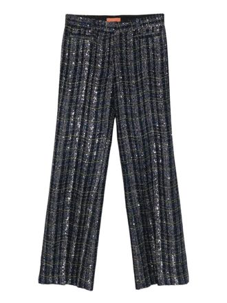 Missoni sequin trousers - Blue