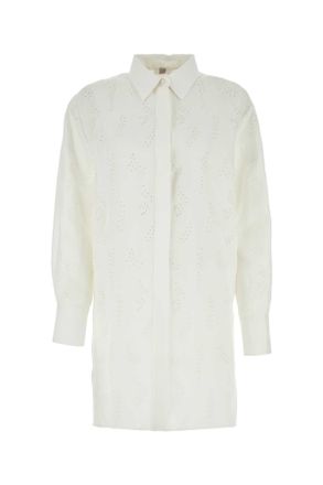 Chloé White Linen Patricia Chloã© X Eres Oversize Shirt
