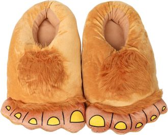 Generic Mens Womens Furry Monster Slippers with Non-Slip Sole Warm Design for Adults Machine Washable Comfortable Novelty House Shoes for Christmas Gifts Cosp