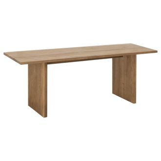 Deco Wood Banco de madera maciza en tono envejecido de 120x45cm
