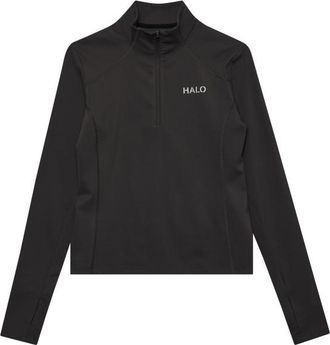 Halo Training Half Zip Funktionsshirt f&uuml;r Damen | schwarz