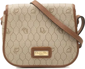 Dior Pre-owned Dior Honeycomb Coated Canvas Crossbody Ladies 1BZP202J951V50FD