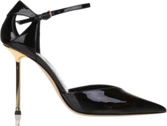 Ninalilou Decollet&eacute; - Dames - Pumps - Zwart - 39 EU - Leer - Schoenen