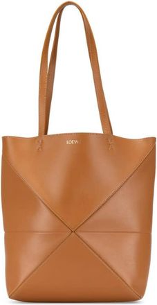 Loewe Pre-owned Loewe Medium Shiny Calfskin Puzzle Fold Tote Ladies 52324