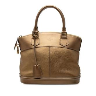 Louis Vuitton Pre-owned Lockit PM Handtas - Dames - Vintage Handtas - Bruin - ONE Size - Leer - Vintage