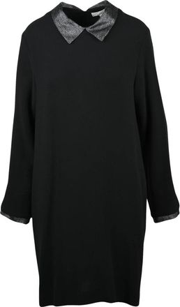 Antonelli Flared Dress - Dames - Korte kleedjes - Zwart - 2XS - Wol - Kleedjes