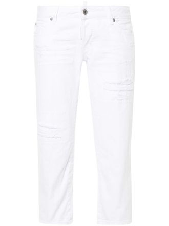 Dsquared2 Jeans crop Capri - Bianco