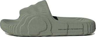 adidas (WMNS) adidas Adilette 22 Slides Silver Green Core Black IG8264