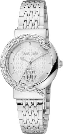 Roberto Cavalli Womens Silver Dial Watch - One Size