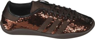 adidas Karintha Lo - Dames - Fitnessschoenen - Bruin - 36 EU - Pailletten - Fitness