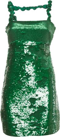 Ganni Abito corto - Verde