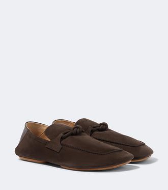 Bottega Veneta Daddy suede loafers