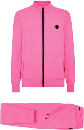 Philipp Plein Cashmere Jacket/trousers Skull - Heren - Jumpsuits - Roze - 3XL - Kasjmier - Jumpsuits & Playsuits
