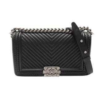 Chanel Pre-owned Vintage Shoulder Bag - Dames - Pre-owned - Zwart - Maat: ONE Size Leer