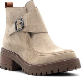 Gentle Souls Baden Bootie in Beige Suede at Nordstrom, Size 6.5