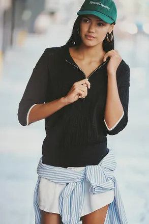 Varley Arney Half-Zip Pullover Top