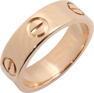 Cartier Gold Pink Gold (18K) Band Ring (Pre-Owned)