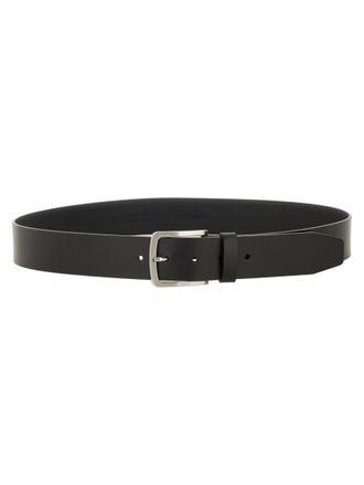 HUGO BOSS Black Solid Buckle Belt