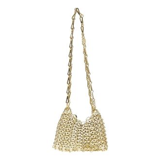 Paco Rabanne Shoulder Bags, female, Yellow, Size: ONE SIZE 1969 Nano Bag