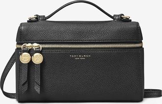 Tory Burch Handtasche aus genarbtem Leder Romy Slim Mini