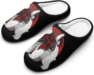 Generic Bear Fox Penguins Womens Slippers Winter Warm House Shoes Indoor Outdoor Hotel Slipper