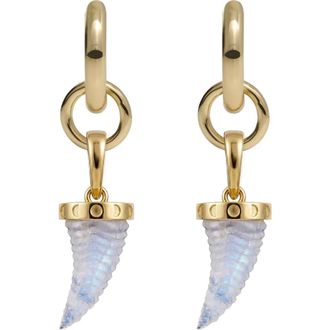 Awe Inspired x Jhen&eacute; Aiko Stone Saber-Tooth Collector Earring in 14K Gold Vermeil at Nordstrom