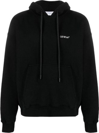 Off-white Lunar Arrow Design Black Skate Hoodie