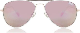 Superdry SDS HERITAGE 201 Mens Sunglasses White Size 58