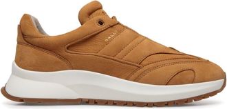 Bally panelled sneakers - men - Calf Leather/Fabric/Rubber/Calf Leather - 42.5 - Brown