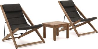 Sunyard Furniture Sunyard Ely/Wales 50cm strandset 3-delig
