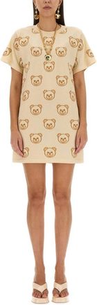 Moschino Dress With Teddy Bear Embroidery