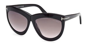 Tom Ford FT1112 DORIS 01B Womens Sunglasses Black Size 59